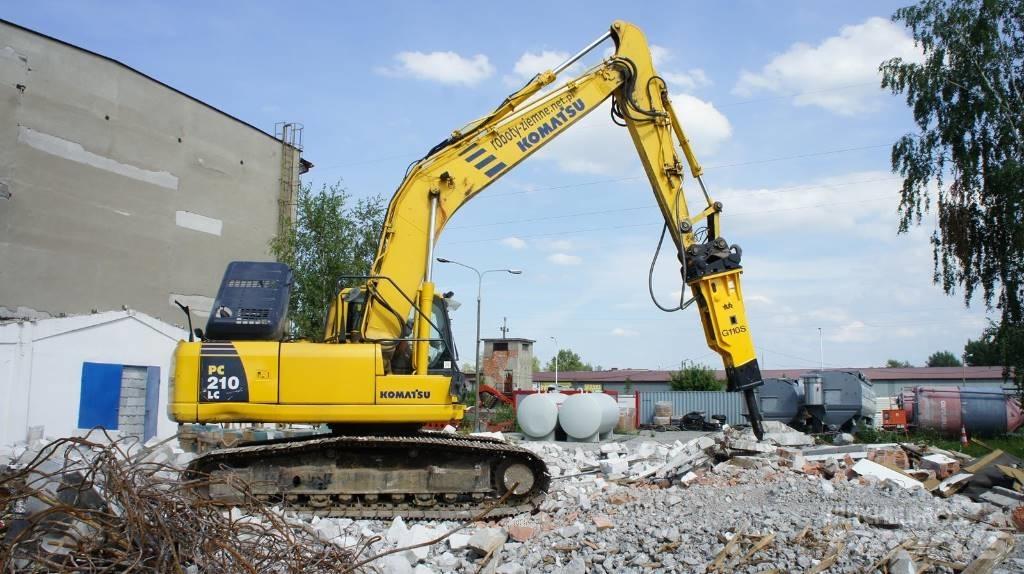  TUR G110S 2450kg Hydraulik / Trykluft hammere