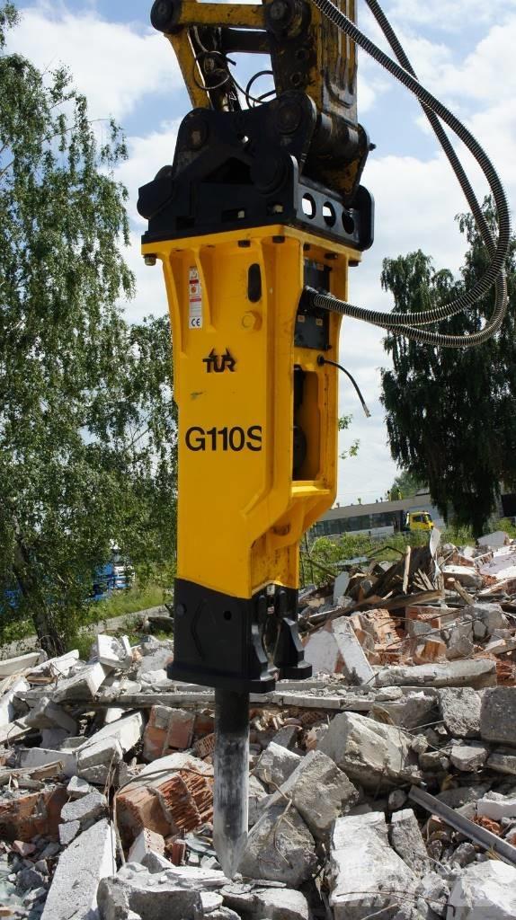  TUR G110S 2450kg Hydraulik / Trykluft hammere