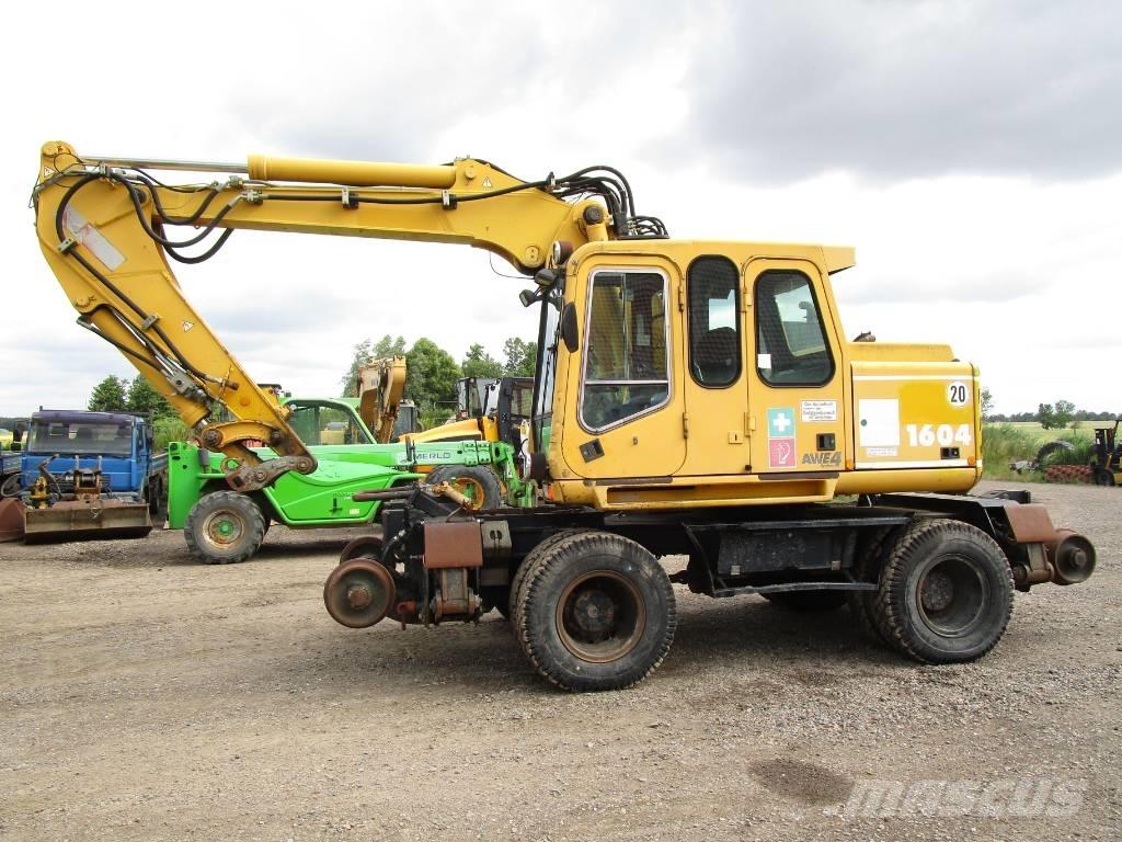 Atlas 1604 ZW Gravemaskiner på hjul