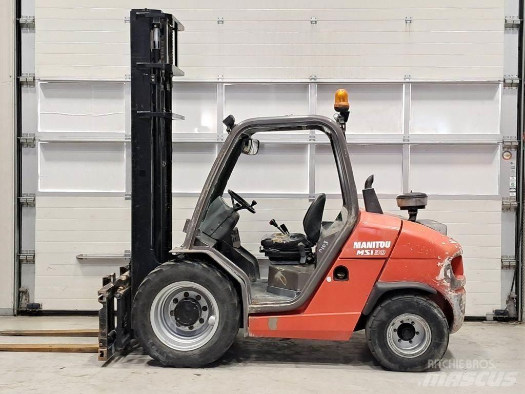 Manitou MSI30D Terrængående gaffeltruck