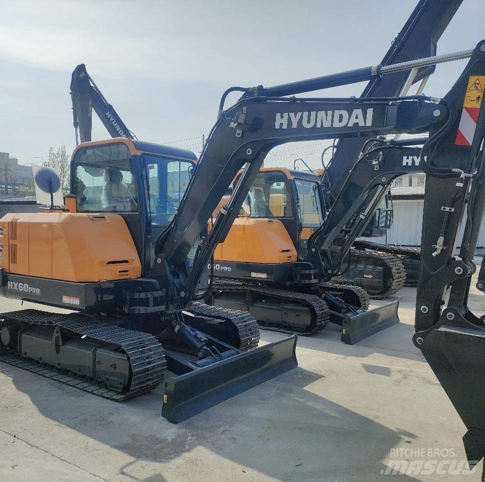 Hyundai HX 60PRO Gravemaskiner på larvebånd