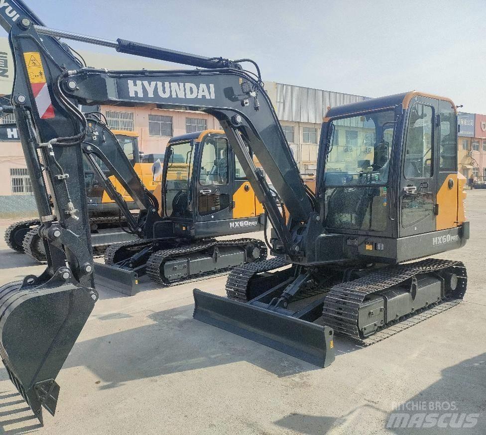 Hyundai HX 60PRO Gravemaskiner på larvebånd