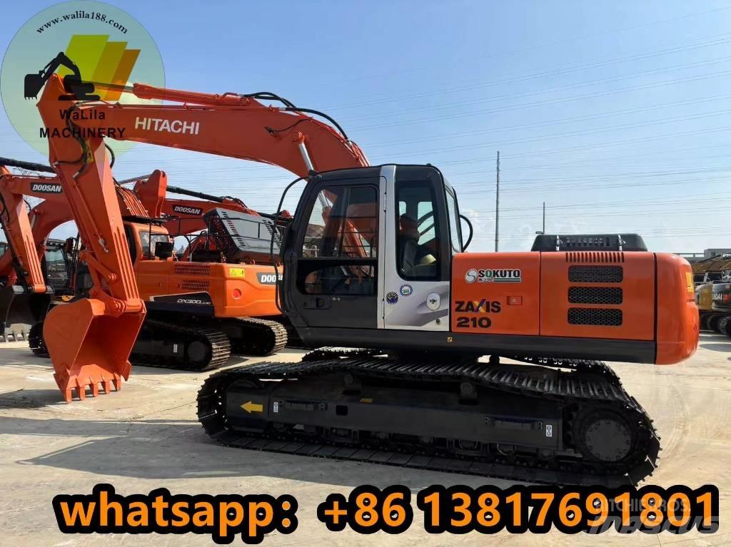 Hitachi ZX 210 Gravemaskiner på larvebånd