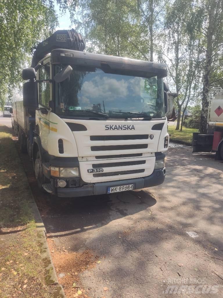 Scania P310 Lastbil med kran