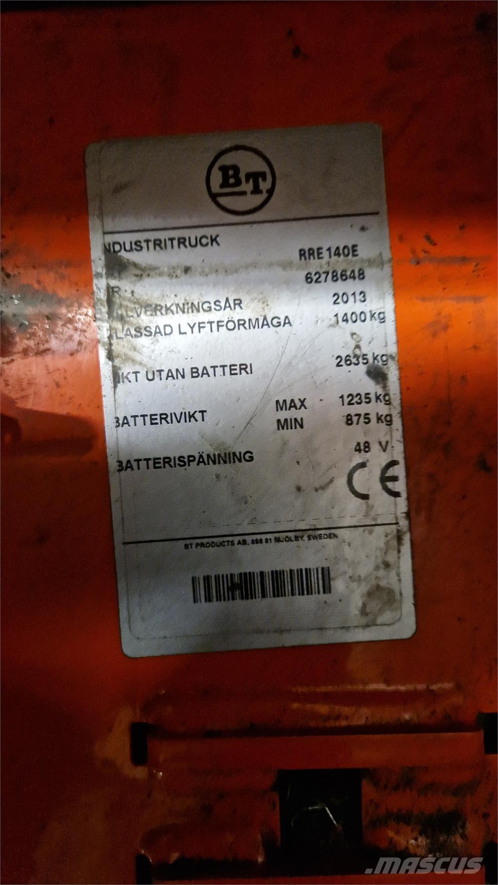 BT RRE140E Reachtruck