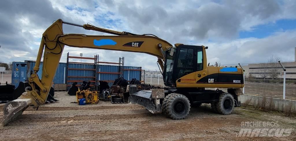 CAT M 322 C HCR Gravemaskiner på hjul