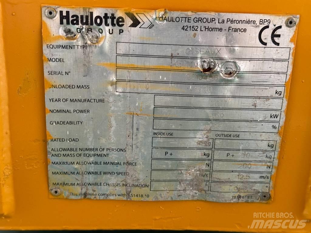 Haulotte OPTIMUM 8 Saxlifte