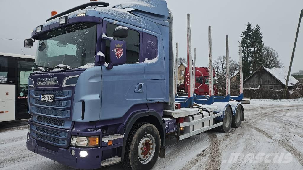 Scania R 500 Tømmertransport