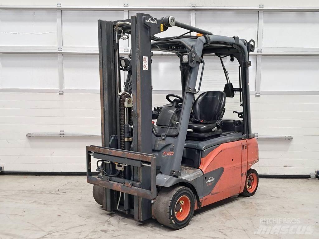 Linde E20PL-02 El gaffeltrucks