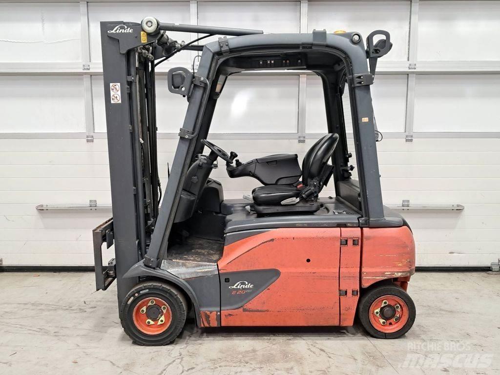 Linde E20PL-02 El gaffeltrucks