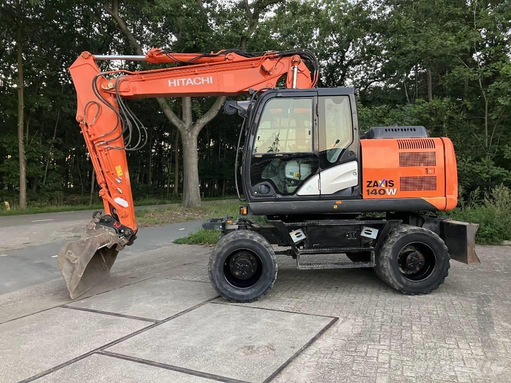 Hitachi ZX140-5B Gravemaskiner på hjul