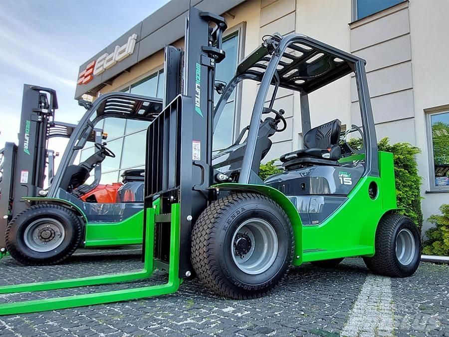 Toyota Greenlifter LPG gaffeltrucks