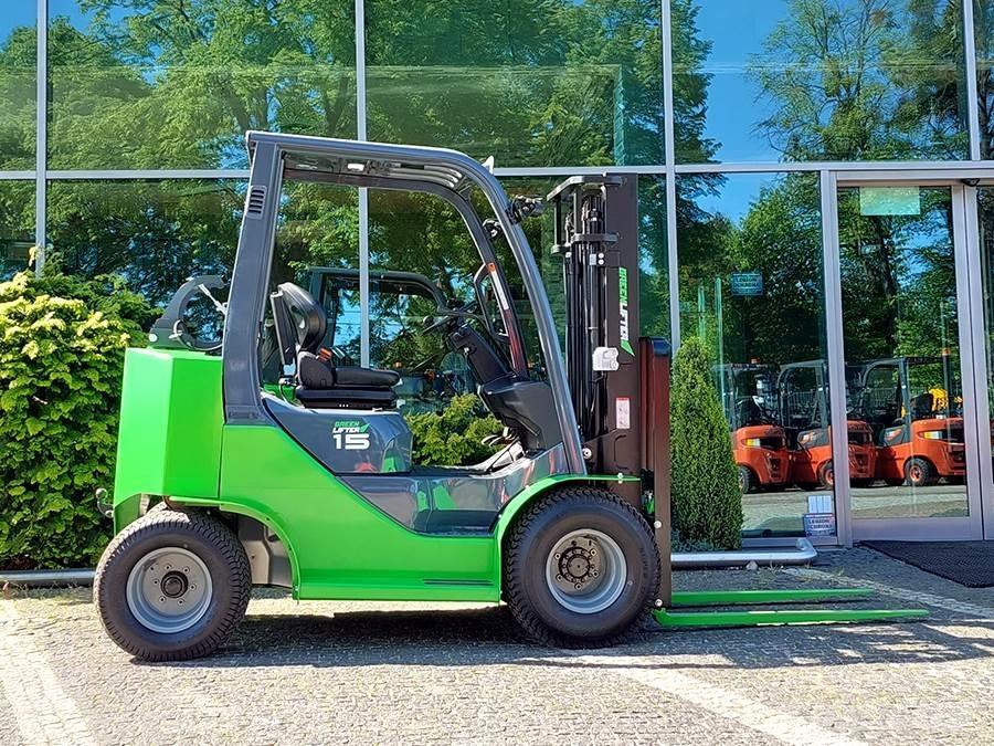 Toyota Greenlifter LPG gaffeltrucks