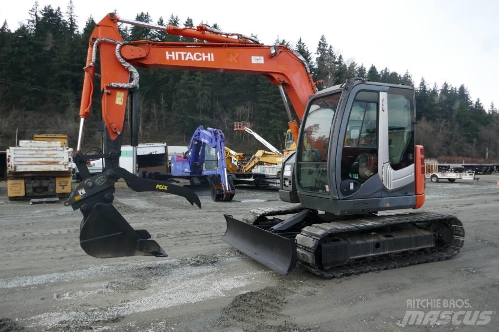 Hitachi ZX 75 US-3 Gravemaskiner på larvebånd