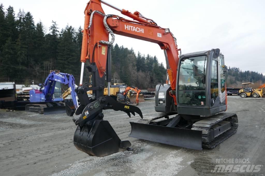 Hitachi ZX 75 US-3 Gravemaskiner på larvebånd