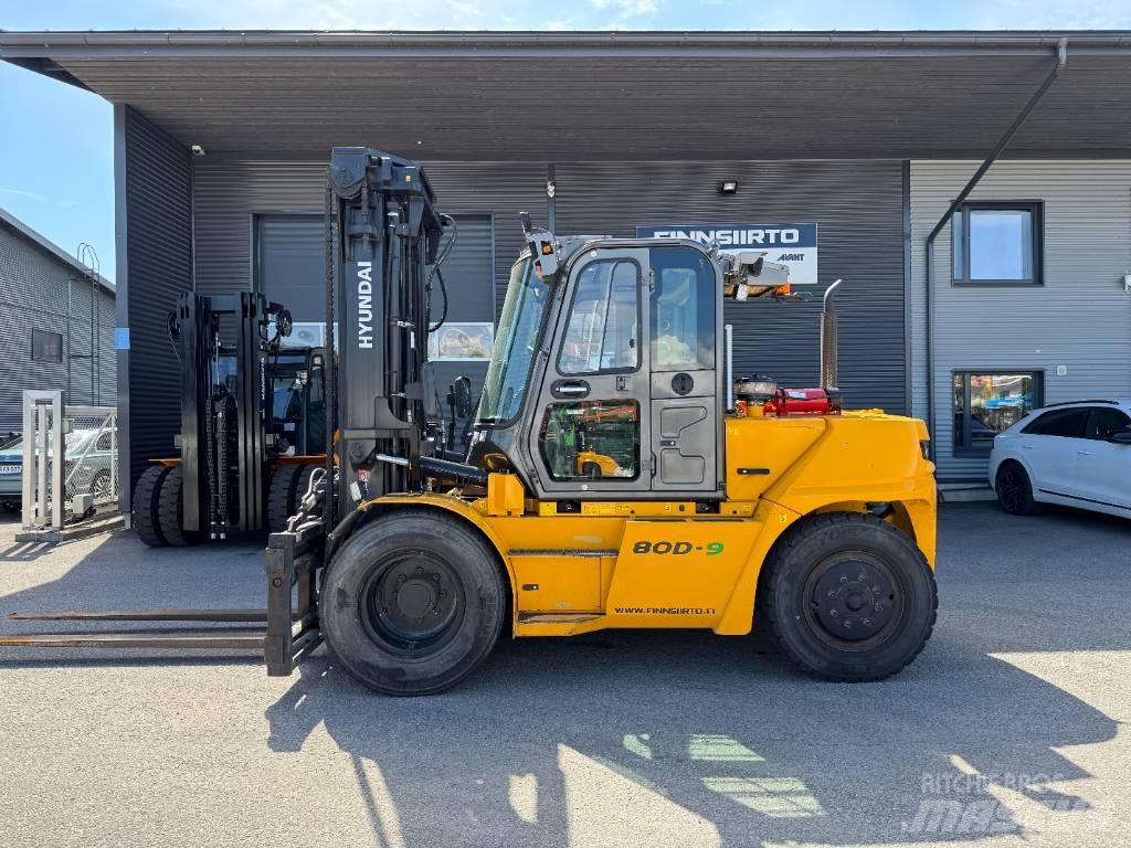 Hyundai 80D-9 Diesel gaffeltrucks