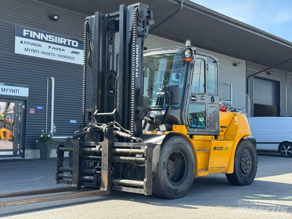 Hyundai 80D-9 Diesel gaffeltrucks