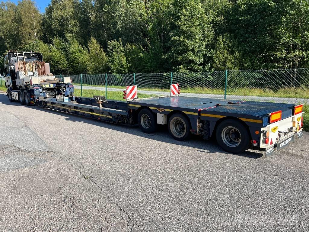 Broshuis Low loader Semi-trailer blokvogn