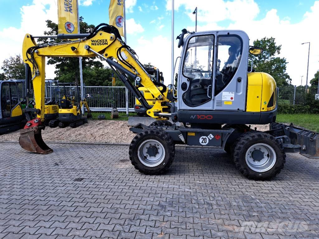 Wacker Neuson EW100 Gravemaskiner på hjul