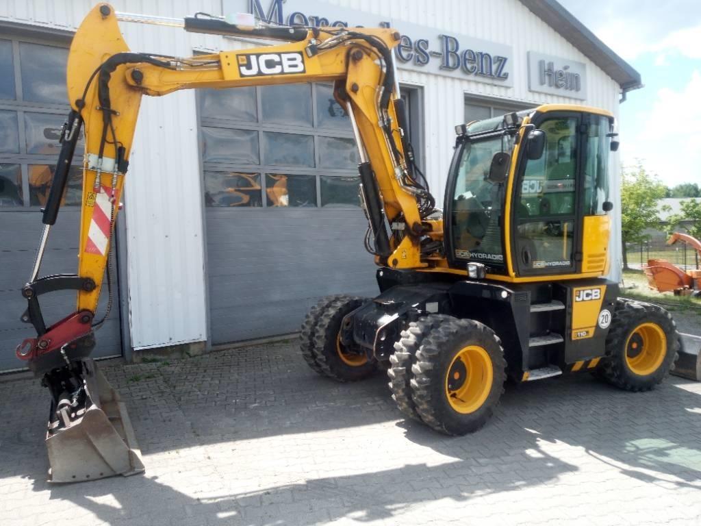 JCB Hydradig 110W Gravemaskiner på hjul