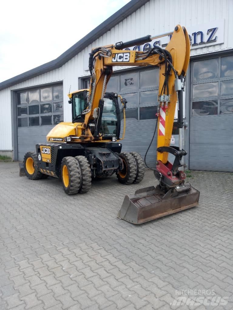 JCB Hydradig 110W Gravemaskiner på hjul