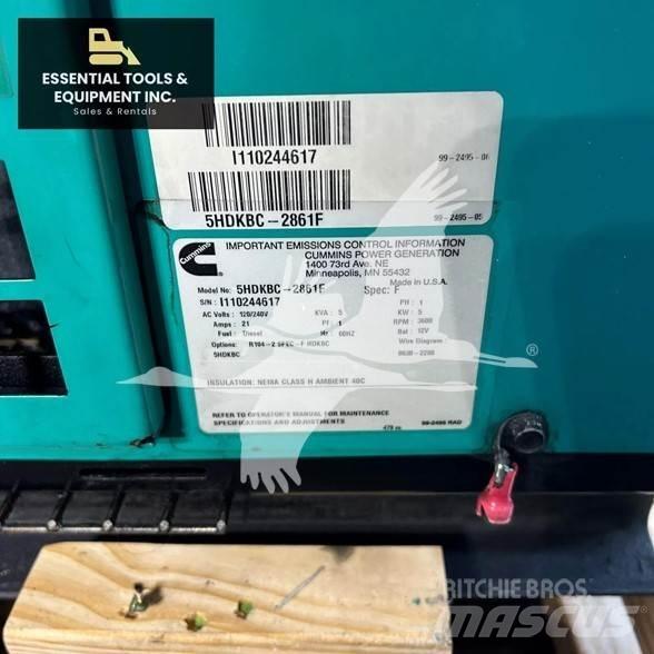 Cummins 5HDKBC Gasgeneratorer