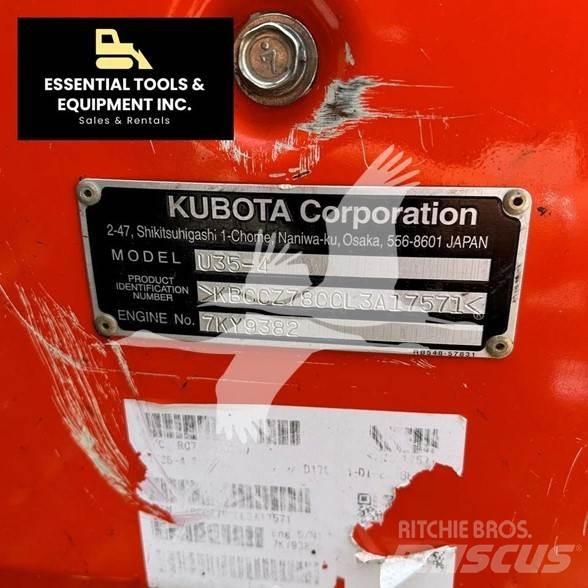 Kubota U35-4 Minigravemaskiner
