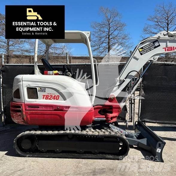 Takeuchi TB240 Minigravemaskiner