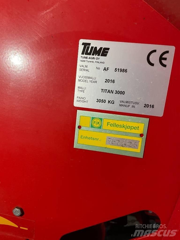 Tume Titan3000 Kombi-såmaskiner