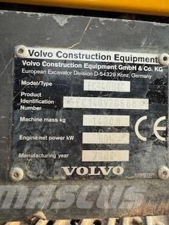 Volvo EC 140 B LC Gravemaskiner på larvebånd