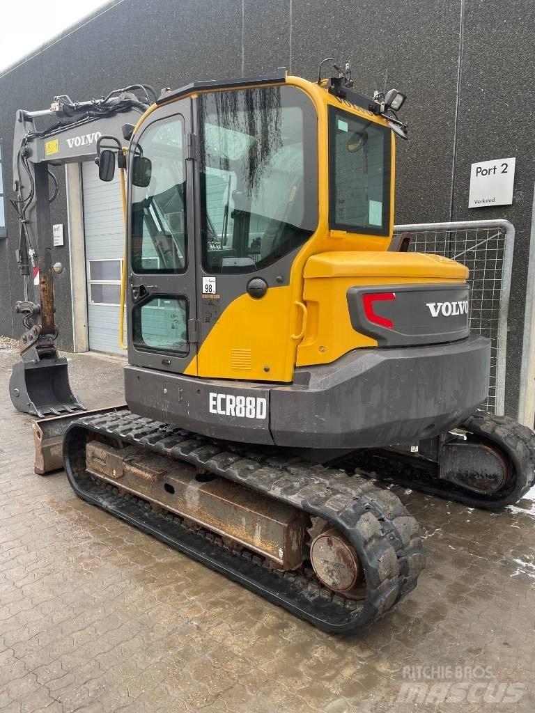 Volvo ECR88D Midi-gravemaskiner 7t - 12t