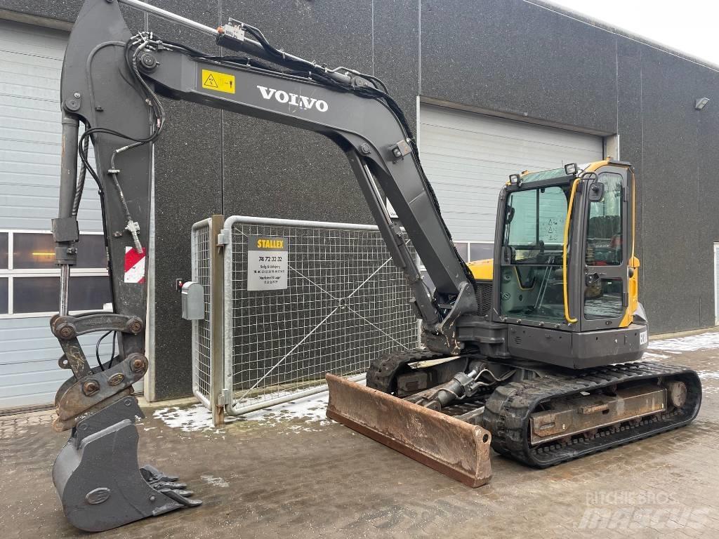 Volvo ECR88D Midi-gravemaskiner 7t - 12t