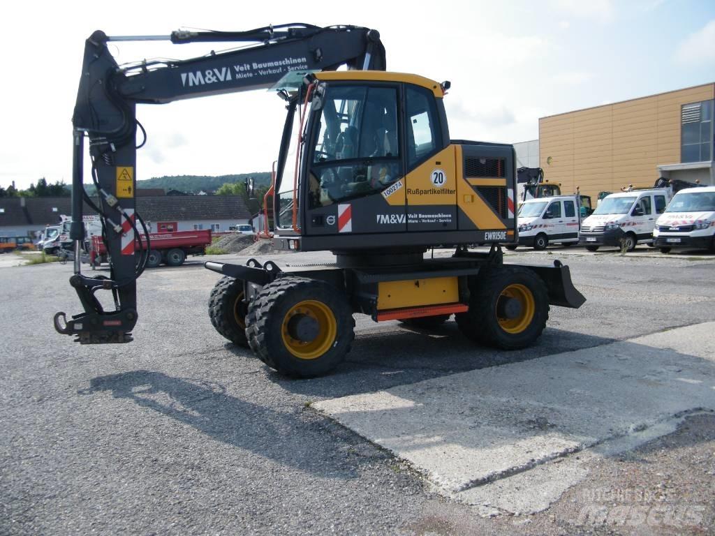 Volvo EWR 150 E Gravemaskiner på hjul