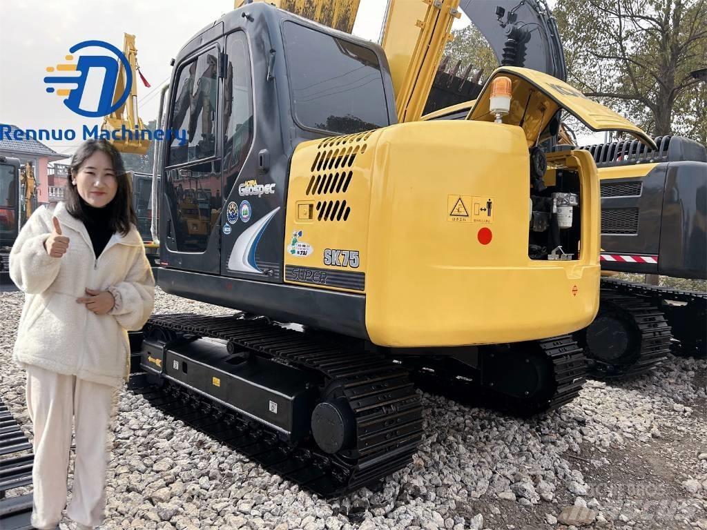 Kobelco SK75 Gravemaskiner på larvebånd