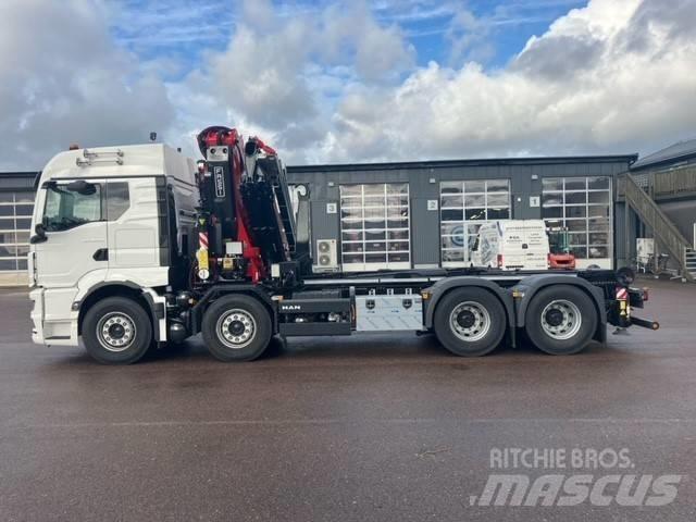 MAN TGX / TGS chassi Lastbil med kran