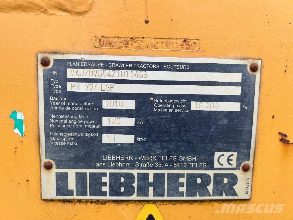 Liebherr PR 724 LGP Bulldozer på larvebånd