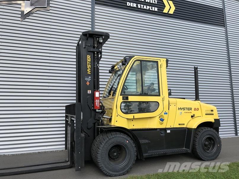 Hyster H8.0FT-9 Diesel gaffeltrucks