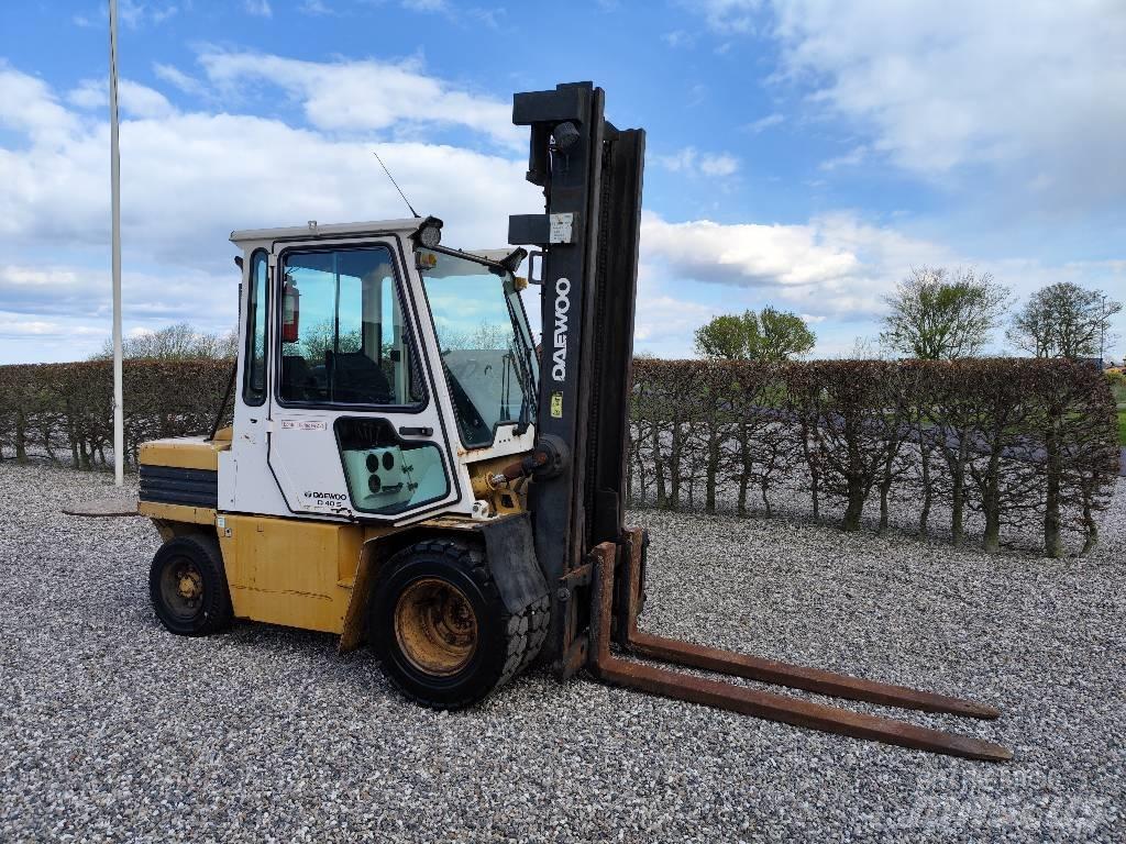 Daewoo D 40 S Diesel gaffeltrucks