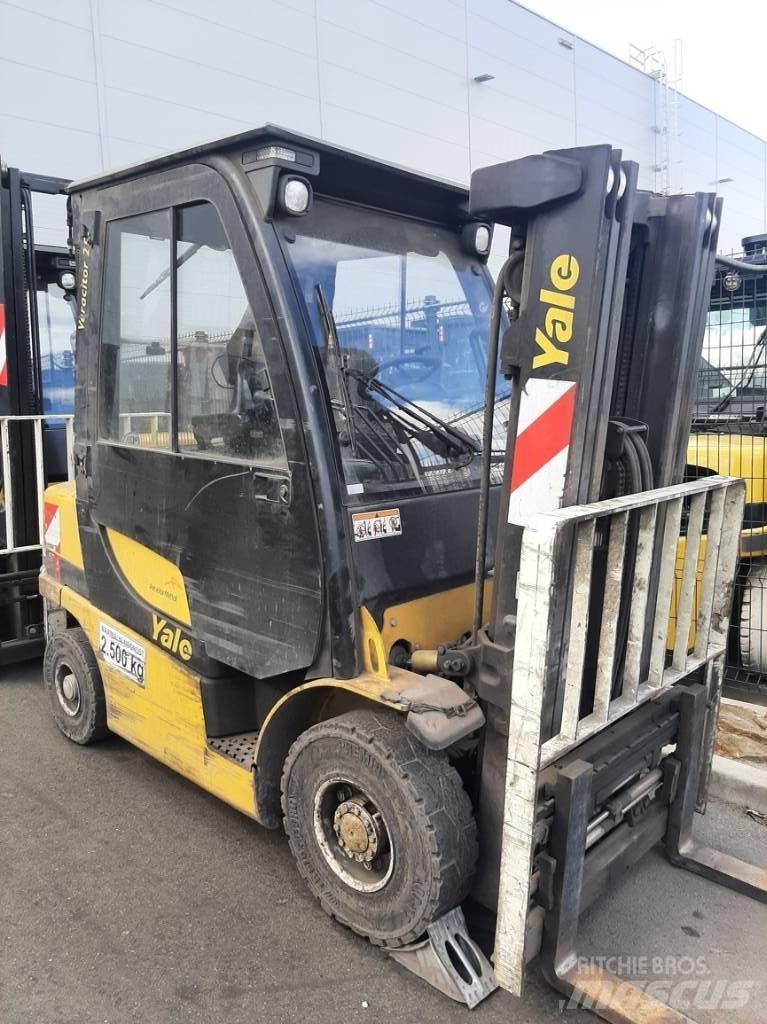 Yale GDP25VX Diesel gaffeltrucks