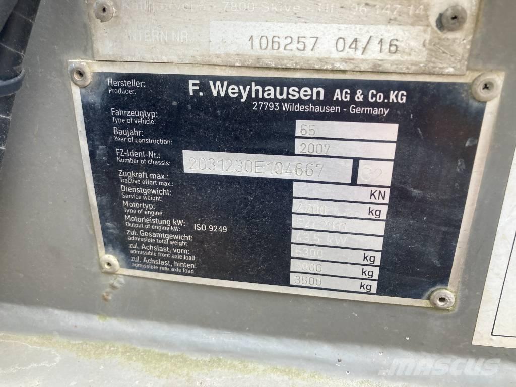 Atlas 65 Læssemaskiner på hjul