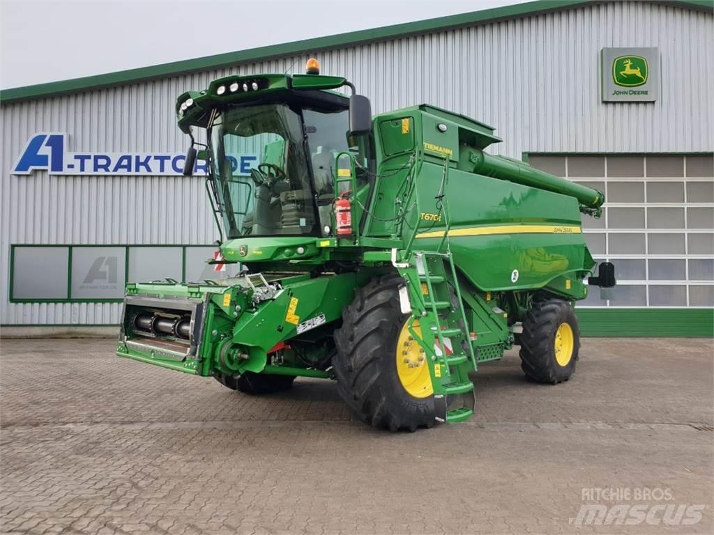 John Deere T670 Mejetærskere