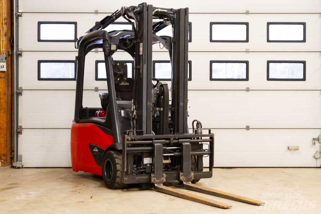 Linde E 18 El gaffeltrucks