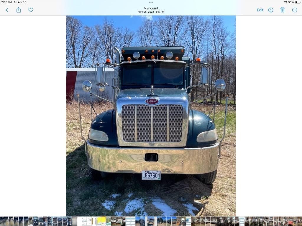 Peterbilt 340 Lastbiler med tip