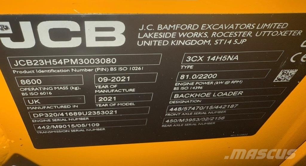 JCB 3 CX / joystic !! Rendegravere
