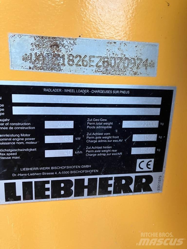 Liebherr L 556 Læssemaskiner på hjul