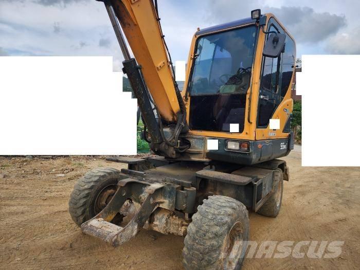 Hyundai Robex 55 W-3 Gravemaskiner på hjul