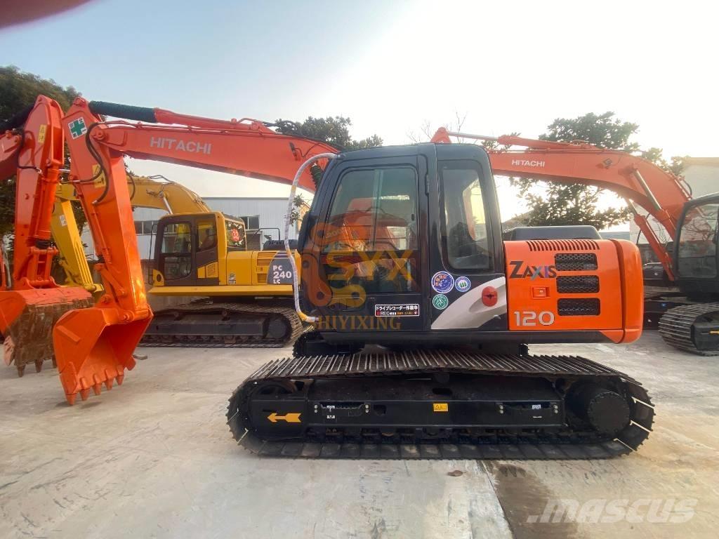 Hitachi EX 120 Gravemaskiner på larvebånd