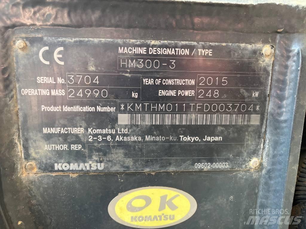 Komatsu HM 300-3 Terrængående lastbiler