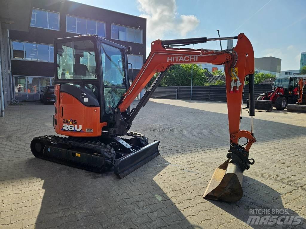 Hitachi ZX26U-6 Minigravemaskiner
