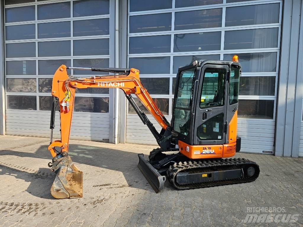 Hitachi ZX26U-6 Minigravemaskiner
